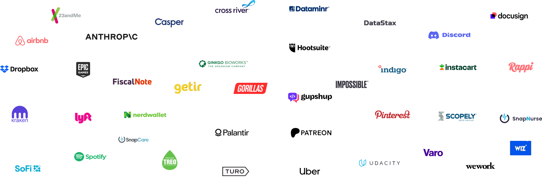 various company logos